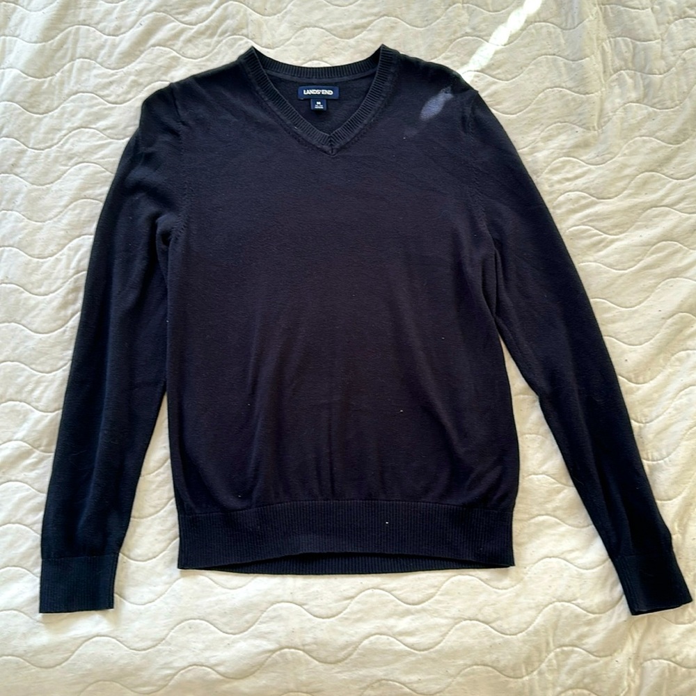 Land’s End Men’s V-Neck Sweater